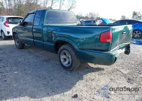 1998 Chevrolet S-10 Ls Sportside z USA, uszkodzony, nr VIN 1GCCS19X0W8154232